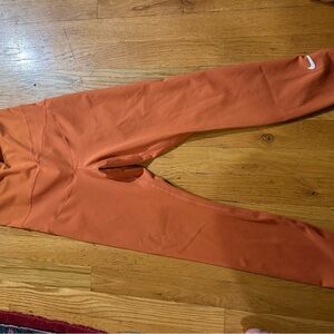 Nike Burnt Orange Maternity Leggings SM